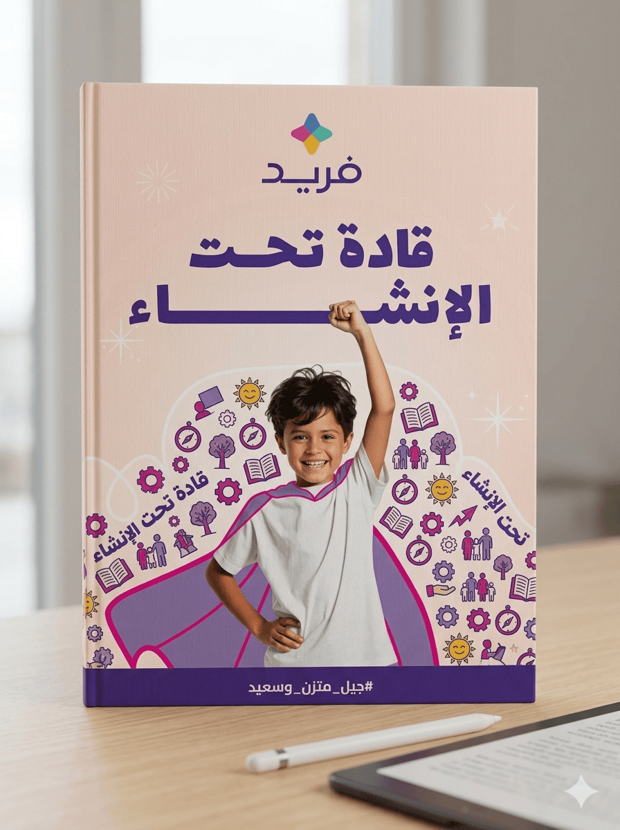 كتاب قادة تحت الإنشاء — دليل عملي للآباء والمعلمين