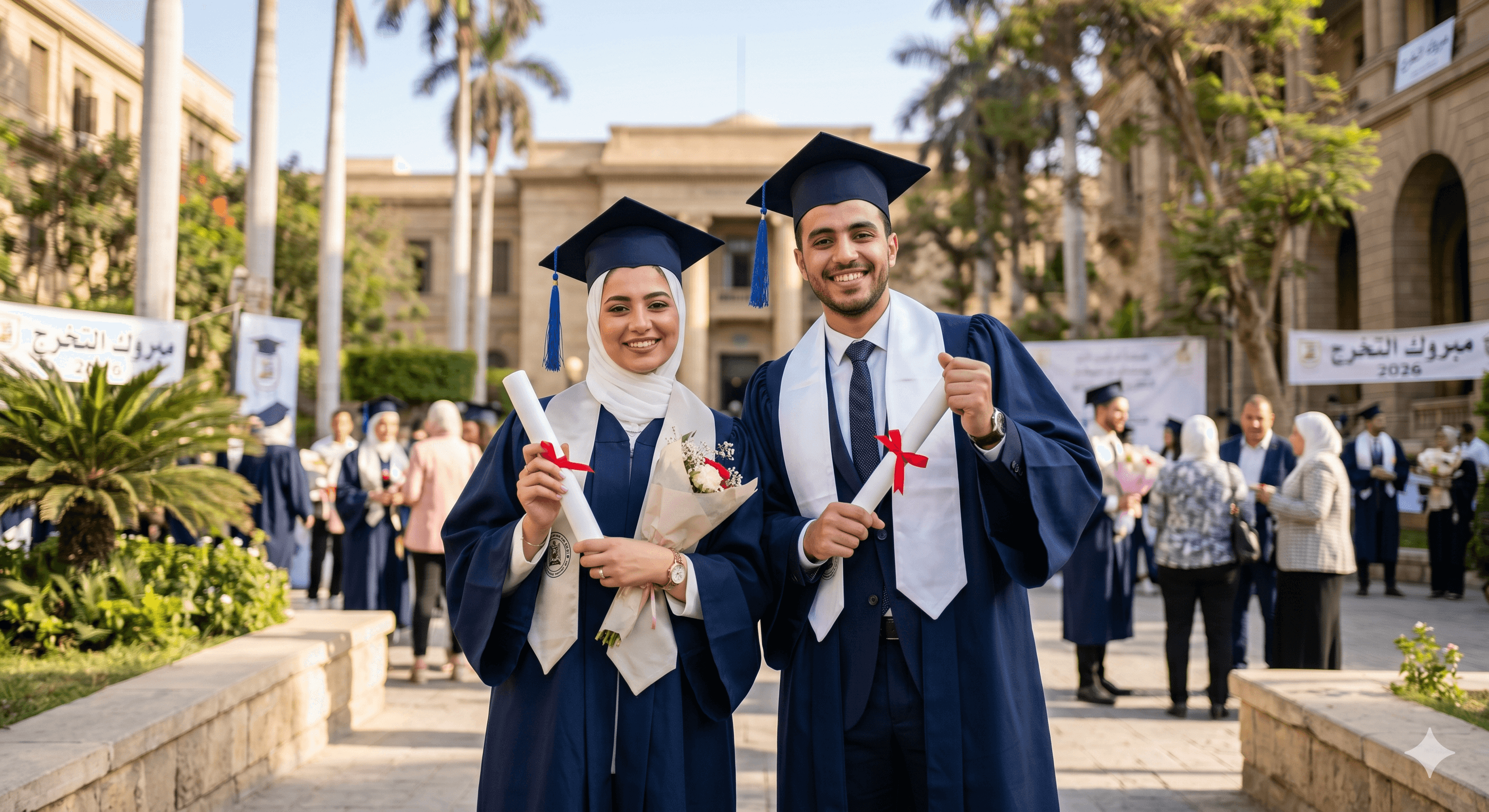 خريجين جدد من الجامعات المصرية